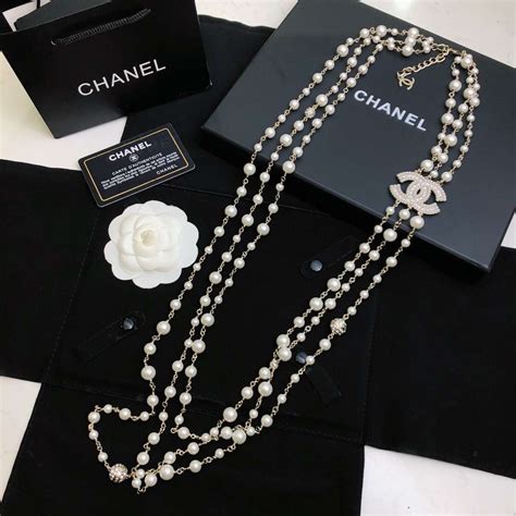 women's chanel chain|chanel necklace online shop.